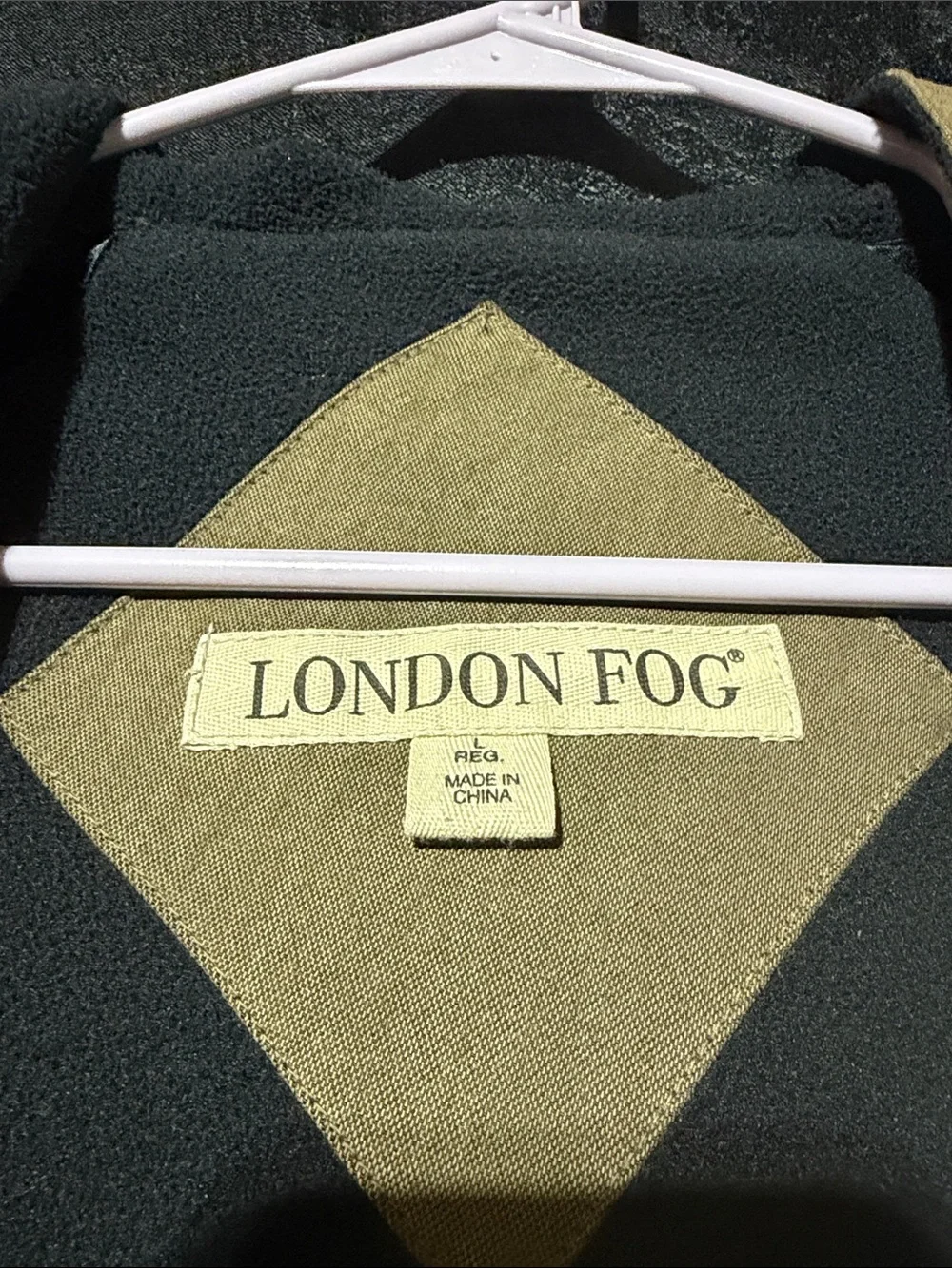 London Fog Hooded Brown Coat Jacket